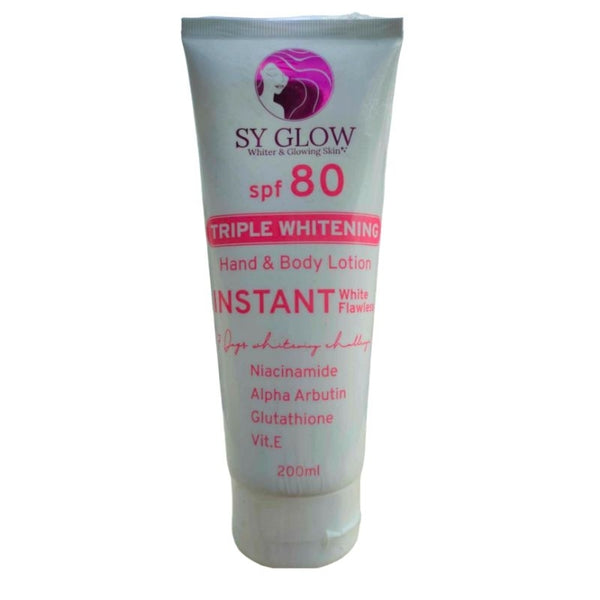 SY GLOW INSTANT WHITENING LOTION SPF80