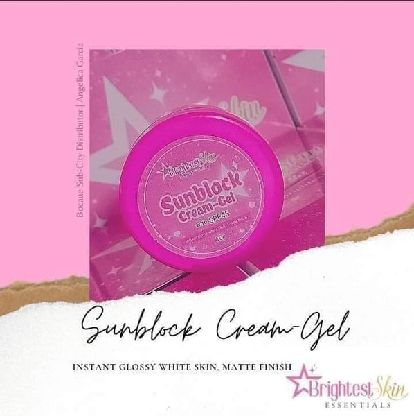 Brightest Skin Essentials Sunblock Day Cream-Gel with SPF45