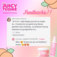 Juicy Tushie Butt Scrub & Mask 300ml by Juju Glow