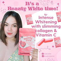 Beauty White 4 in 1 Whitening Anti Aging Slimming With Collagen Glutathione and Vitamin C (30 Capsules)